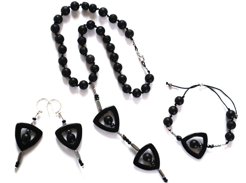 Χειροποίητο Βραχιόλι με Ημιπολύτιμους Λίθους Μανχάταν