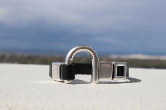 Χειροποίητο Ανδρικό Βραχιόλι Ίκαρος με Δέρμα .