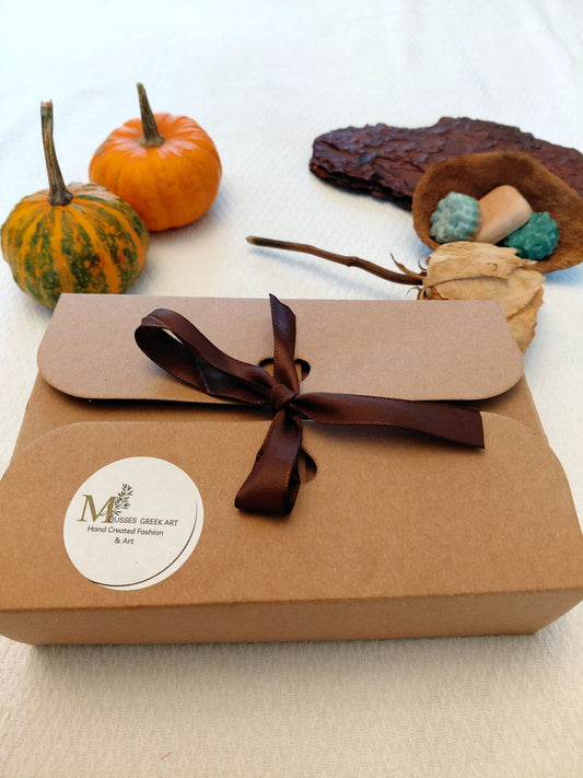 Σετ  δώρου χειροποίητων αρωματικών wax melts από 100%  Φυτικό Κερί Σόγιας 16 τεμαχίων