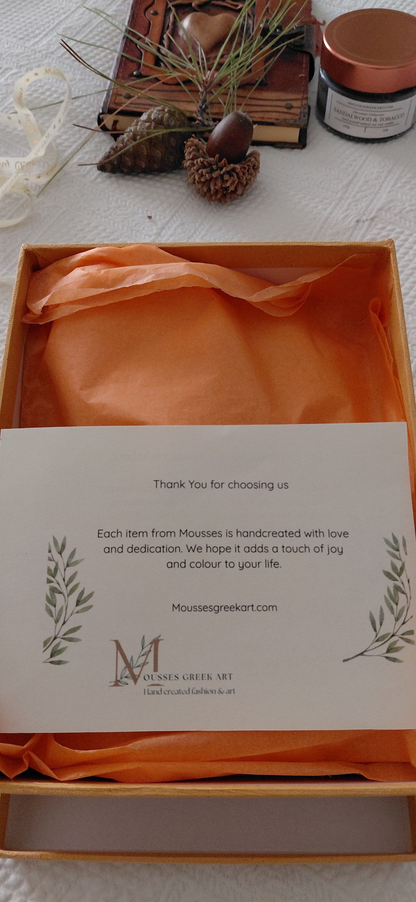Luxurious Gift Box with Herbal Candles