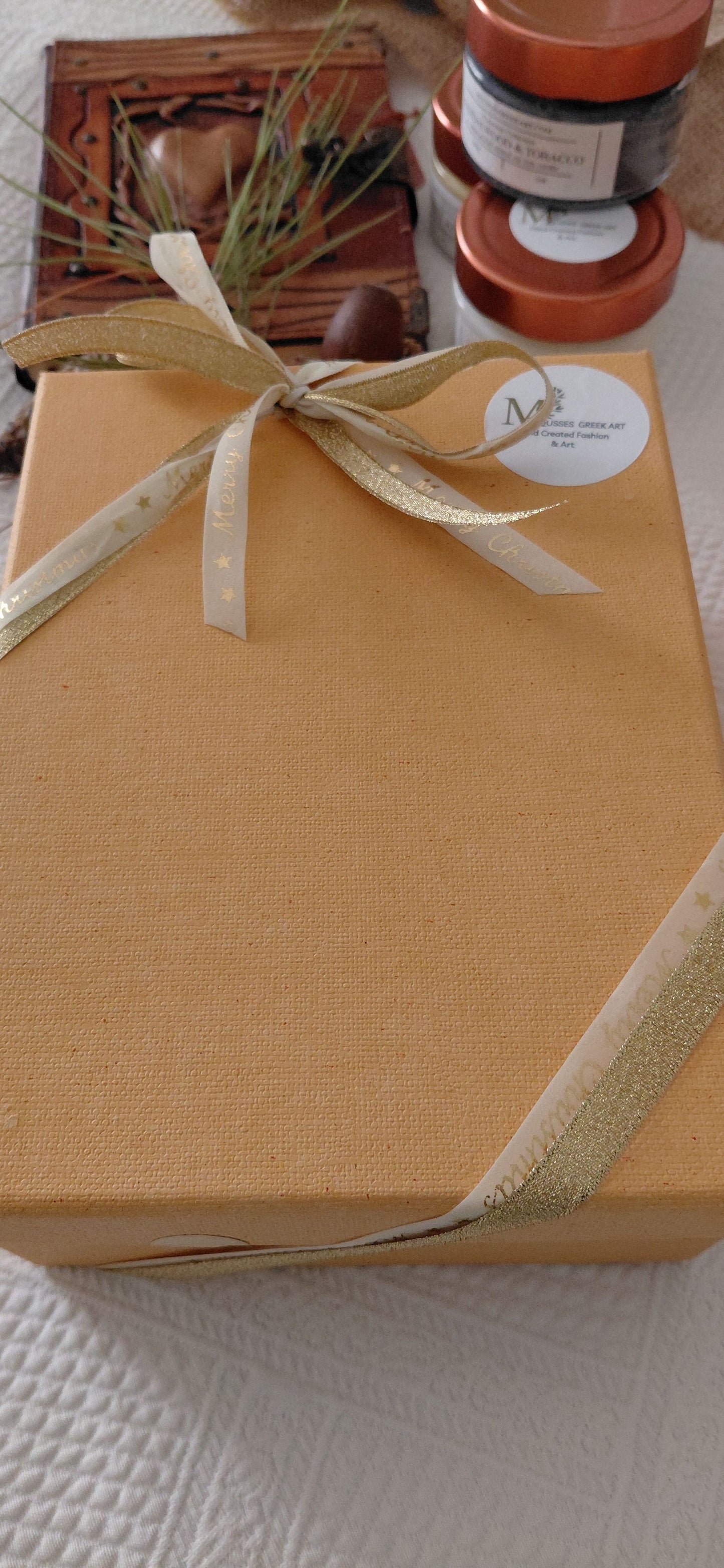 Luxurious Gift Box with Herbal Candles